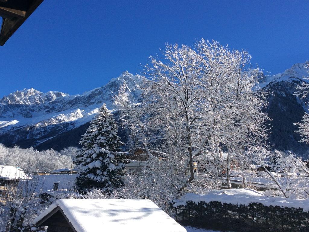 Les Chalets Du Bonheur Les Houches Exterior foto