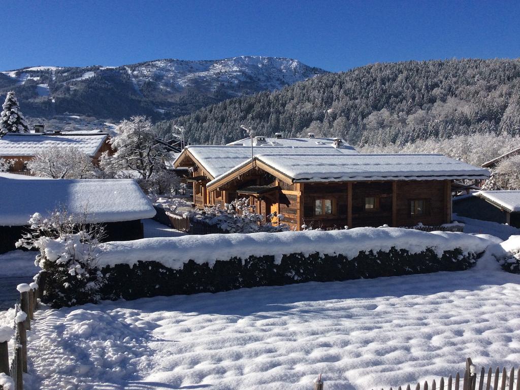 Les Chalets Du Bonheur Les Houches Exterior foto