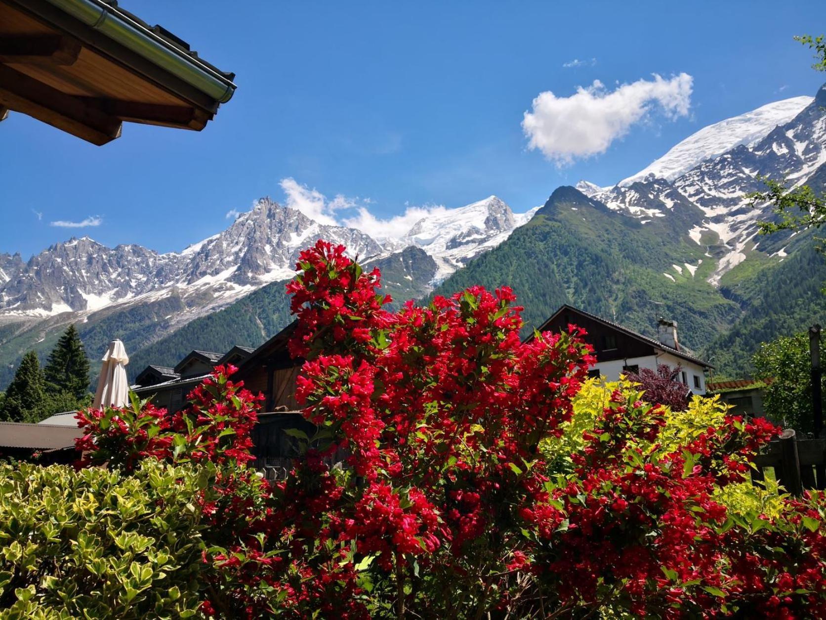 Les Chalets Du Bonheur Les Houches Exterior foto